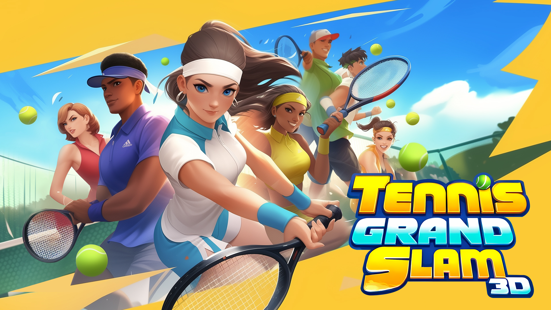 Grand Slam de tenis 3D
