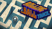 Rolling ball track